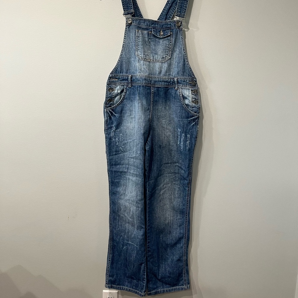 Denim Overalls by Mango